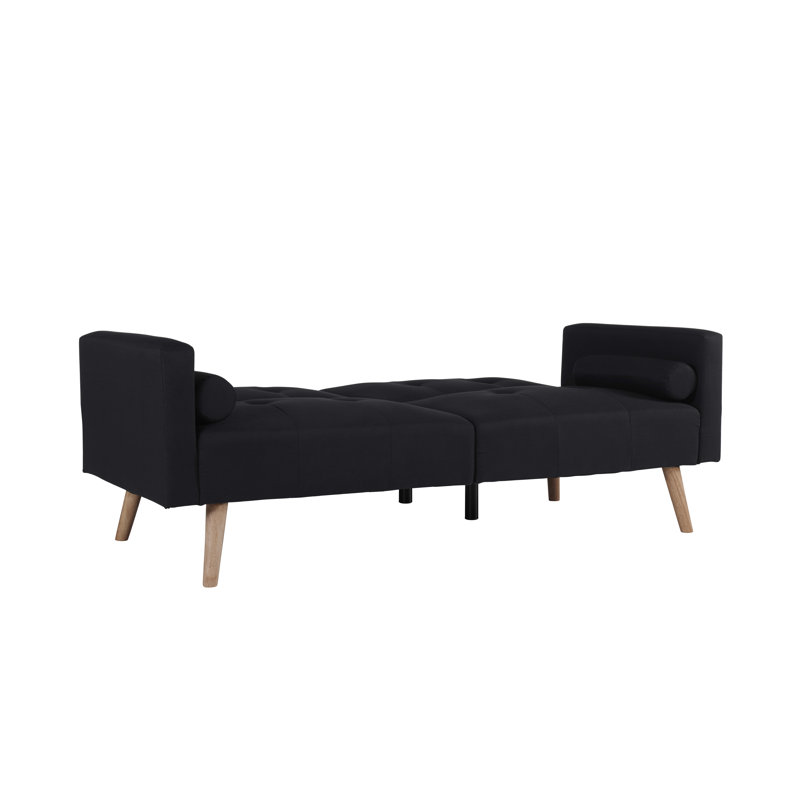 CanapÃ©-lit de 75,59 pouces â€“ ModÃ¨le standard, Noir doux