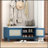 Boho Rattan Entryway Bench With Storage, Cushioned Shoe Organizer For Hallways And Foyers, Dual-Function Seating And Organization-1941398656