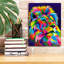 «Epic Graffiti 'Lion New» par Bob Weer, art mural sur toile-102015987