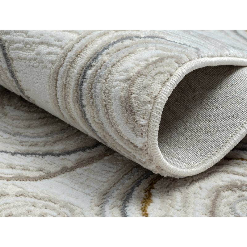 Penelope cream Rug, Rectangle 200 x 290cm