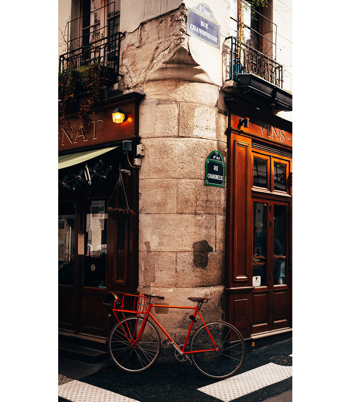 City Life 025 - Single Picture Frame Print on Plastic / Acrylic, 118cm H x 70cm W x 10cm D