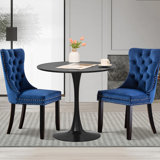 Aya-Rose Round Dining Table Sets with 2 dining chairs