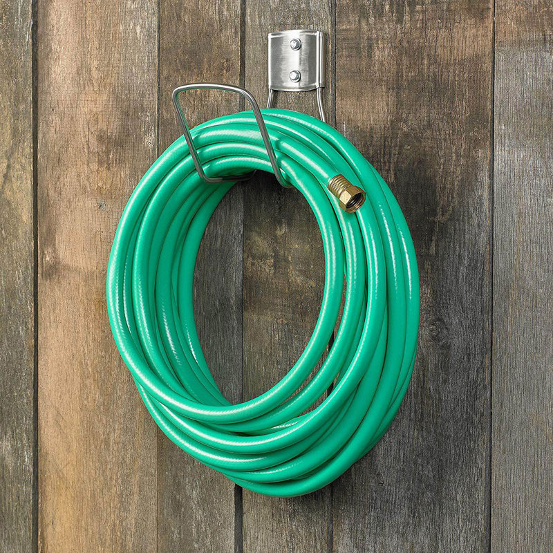 Liberty Garden Wall Mounted Garden Hose Holder, 125'