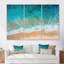 Vue aérienne de la plage bleue «Blue Tranquility» - art mural plage-1741848531-1741848529