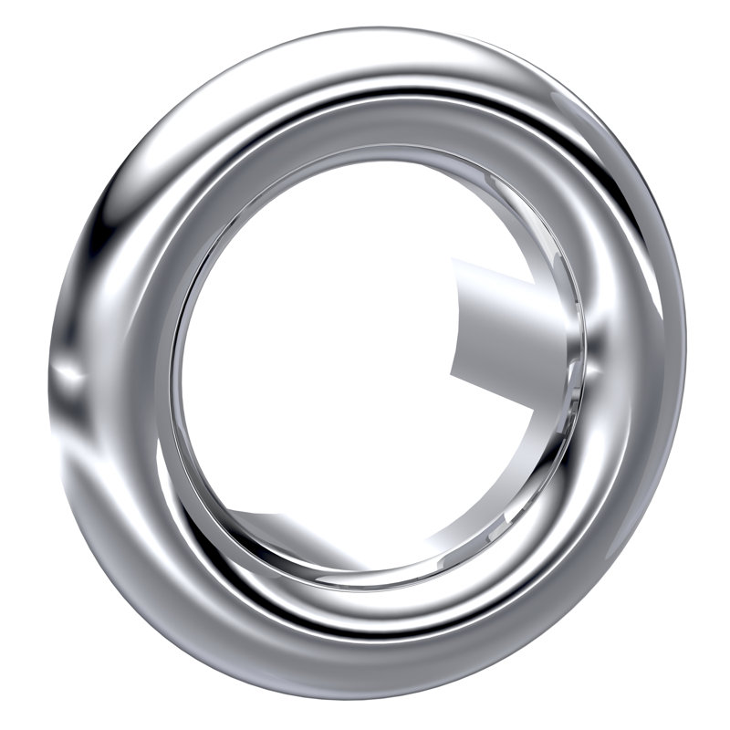 1.5cm Bathroom Sink Drain with Overflow, Chrome 