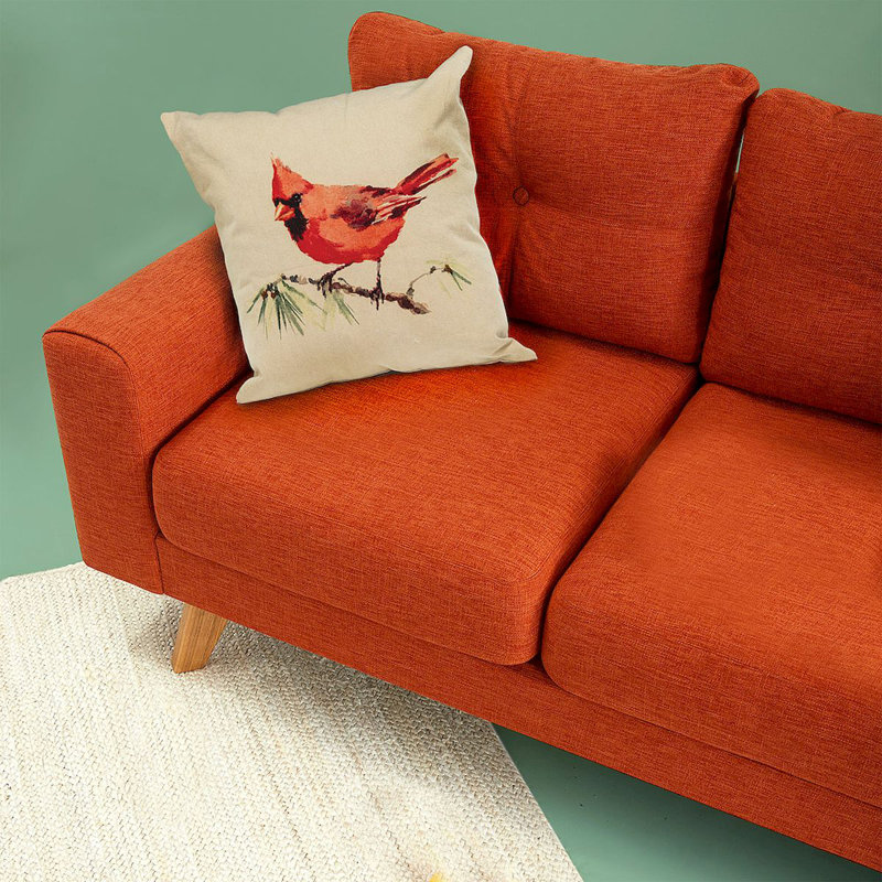 Dowdey Cotton Throw Pillow