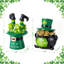 Ensemble de 2 pots en résine St Patrick's