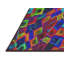Tapis rouge/vert/bleu tissé à la machine-1555067460