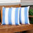 17" Square Outdoor Decorative Throw Pillow Covers - Beach-Bound Stripe-893370262-893370257