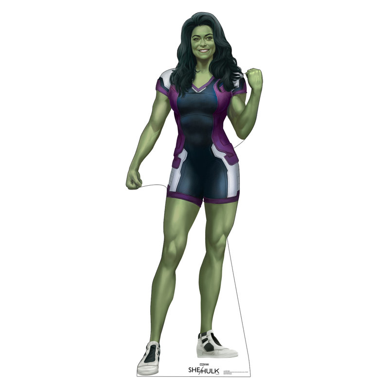 76'' Superheroes & Villains Cardboard Standup