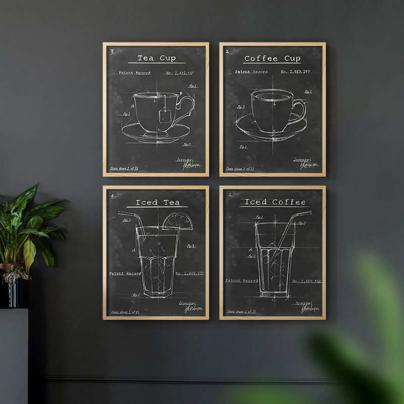 «Gamer at Play I», reproduction encadrée - ensemble de 4