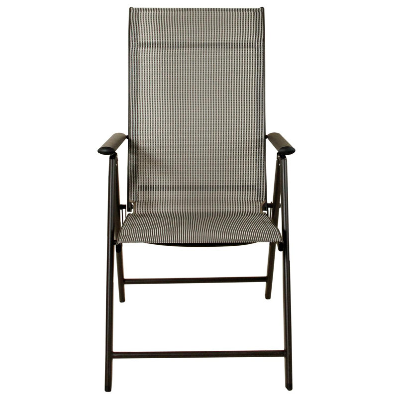 Fauteuil de patio inclinable pliable 40 po