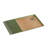 Bamboo Style Rectangular Melamine Dinner Plate
