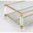 Romel Glass Coffee Table-761218575