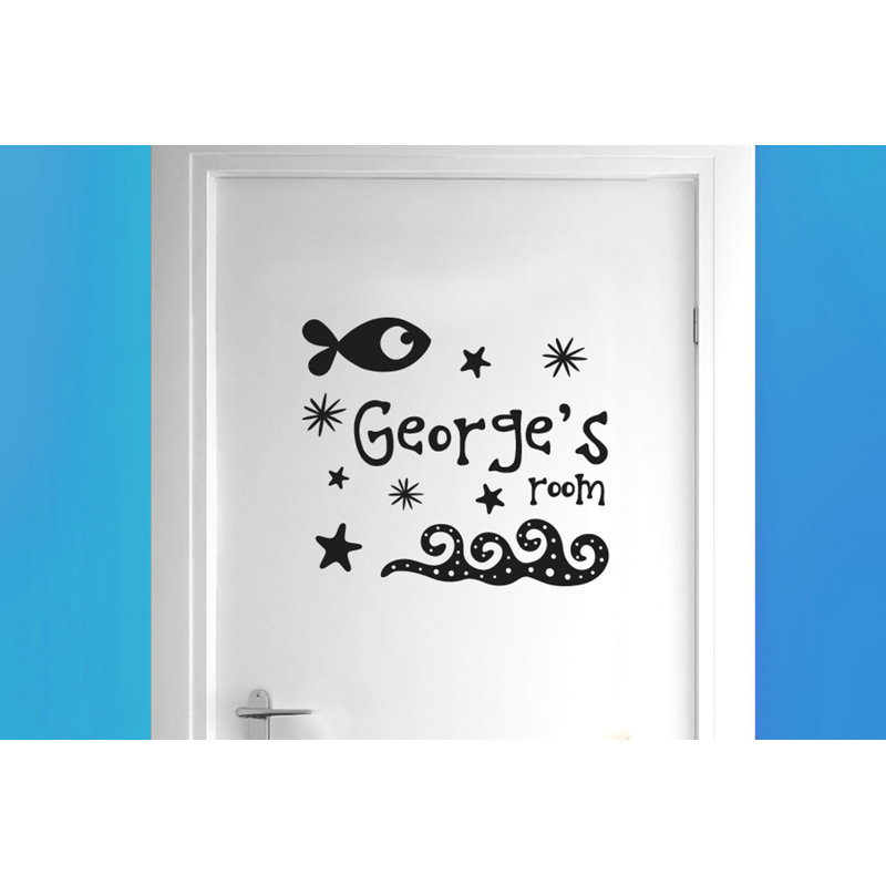 Nautical & Beach Wall Decal, Black
