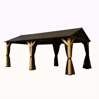 Cedar Wood Gazebo 12'X20'