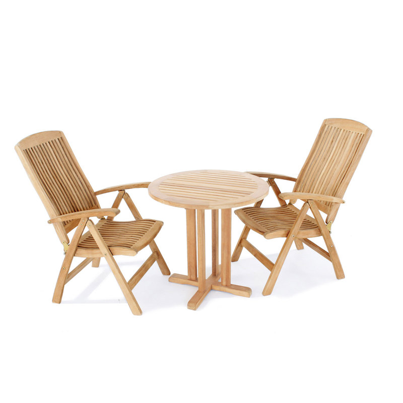 Westminster Teak Outdoor Round Teak Bistro Table