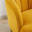 Fauteuil d'appoint rembourré avec pieds en bois-816122638