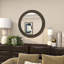 Miroir mural en métal avec détails perlés-72058590
