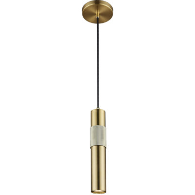 Luminaire suspendu à 1 lumière Fawziya