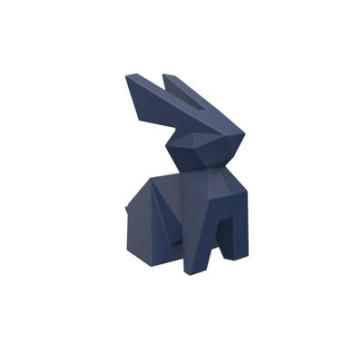 Statue de jardin lapin en plastique