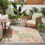 Tapis floral intérieur / extérieur Chazney-326803468
