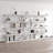 Matana 141.8" Bookcase with Matte Finish-74642667