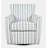 Aloisio 32.5'' Wide Swivel Armchair-1553021825