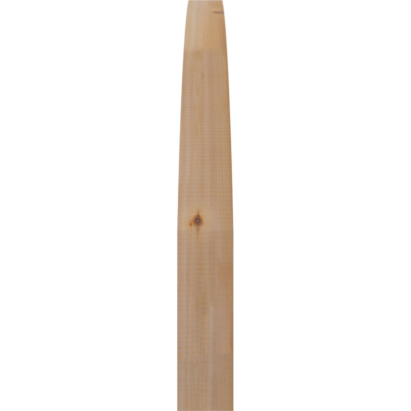 Genouillère Thorton, Cèdre rouge de l'Ouest de l 3 1/2 po (lisse), 24 po X P 32 po H