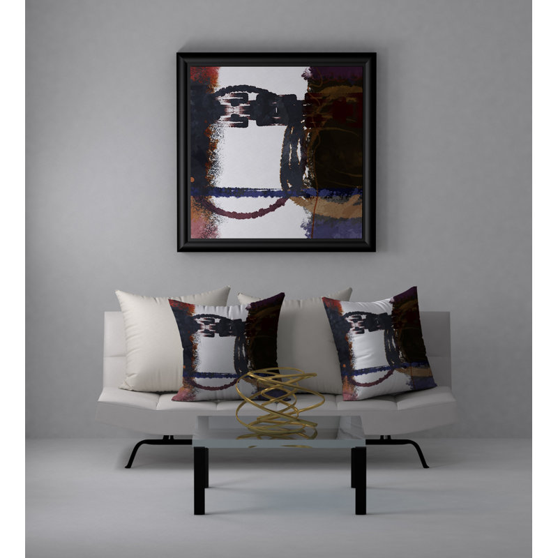 Housse de coussin carrée immaculée cool, 24 po x 24 po