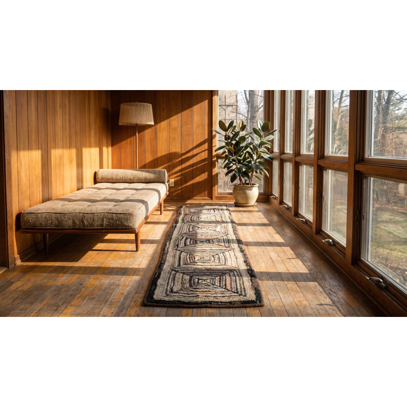 Tapis de couloir antique antique