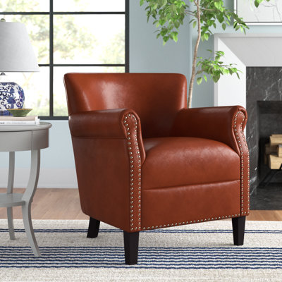 Gail Faux Leather Armchair