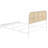 Open Cane Webbing Metal  Bed