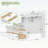 Twin Daybed With Storage Drawers,Wooden Headboard Shelving-1145838513