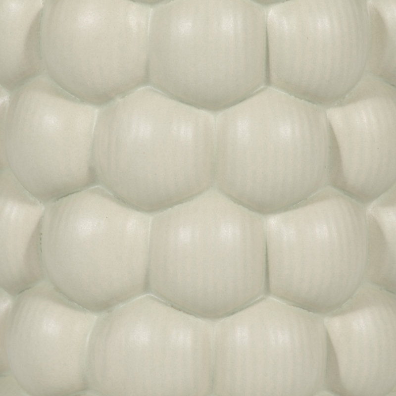 Stoneware Ceramic Vase with Sculptural Boho-Inspired Design and Bubble Texture - Modern Decorative Stylish Accent Piece for Contemporary Interiors