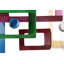 Handmade Modern Abstract Wall Decor on Metal