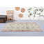 Tapis turcs, tapis tissés à plat beige, tapis neutre, tapis de 4,3 x 6,9 pi, tapis oriental, tapis rétro