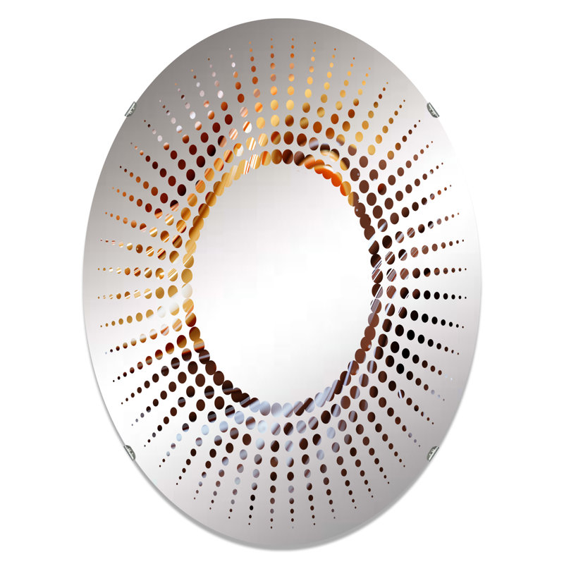 Brigita Oval Mirror, 20" W x 30" H