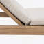 Chaise longue avec coussin Mallacia