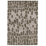 Hand Knotted Wool Abstract Area Rug