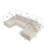 131.9*70.8" Modular Sectional Sofa Seat,Upholstered Compressed Couch For Living Room,Bedroom,Apartment,No Assembly Required,4 PC Free Combination,Plush Corduroy Fabric-1778150556