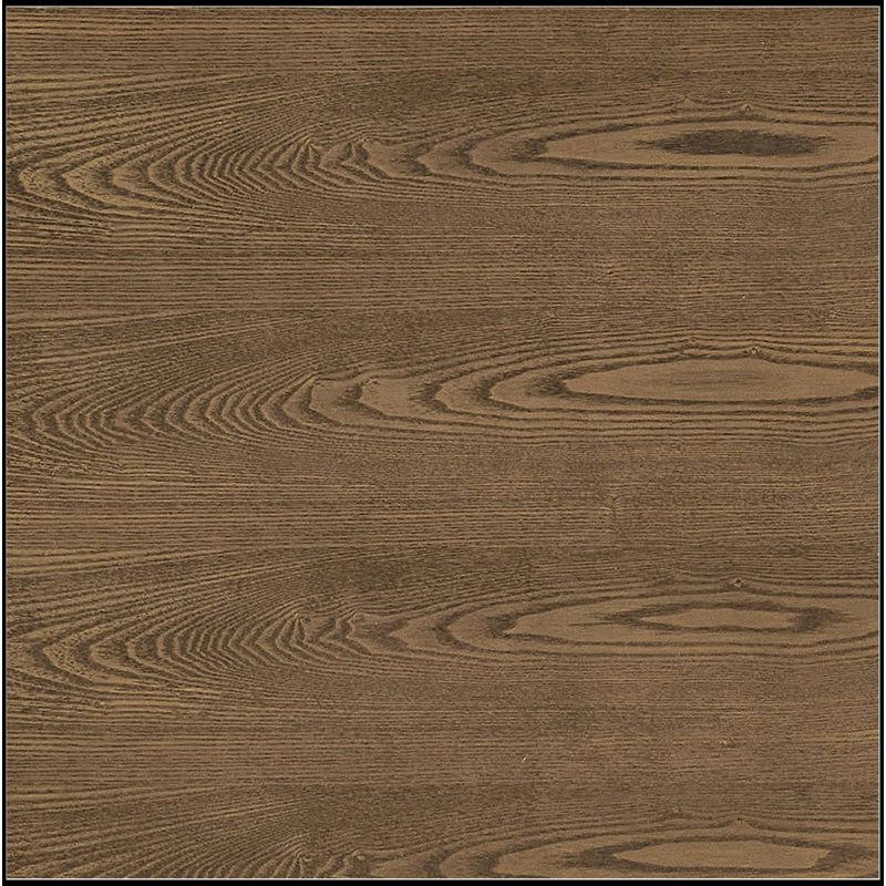 Ensemble de table de salle à manger 5 pièces à finition noyer et 4 chaises d'appoint en cuir synthétique brun avec revêtement en bois d'hévéa massif