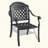 5-Piece Set Of Cast Aluminum Patio Furniture With Frame And Seat Cushions-1094243216