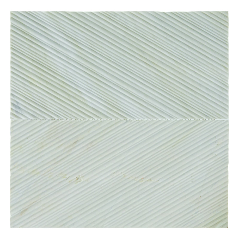 Carrelage mural en pierre naturelle de taille aléatoire Pietra Divina, Beige et vert