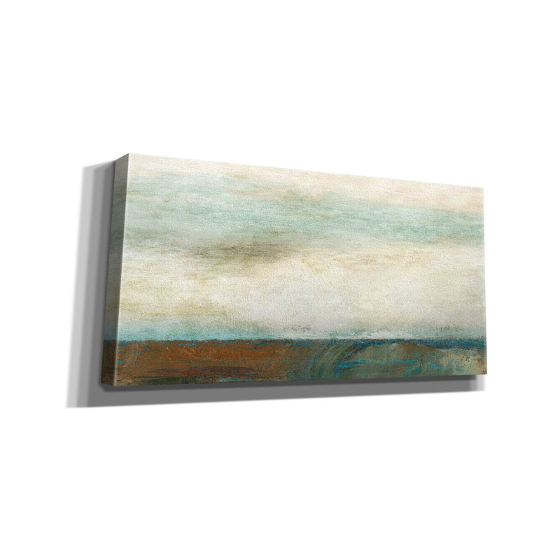 «Longshore» par Suzanne Nicoll, art mural sur toile, 60 po x 30 po, H 12 po x l 24 po x P 0,75 po