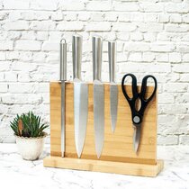 Frieling Magnetic Knife Block, Oak Wood, 11 X 3.5