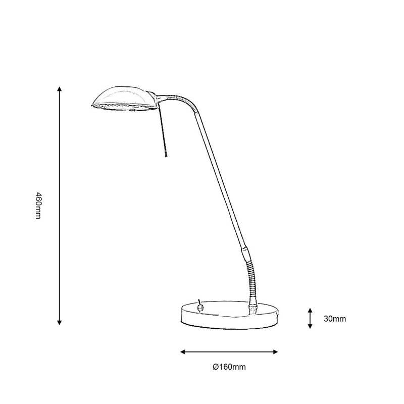 Bloomsdale Metal Desk Lamp
