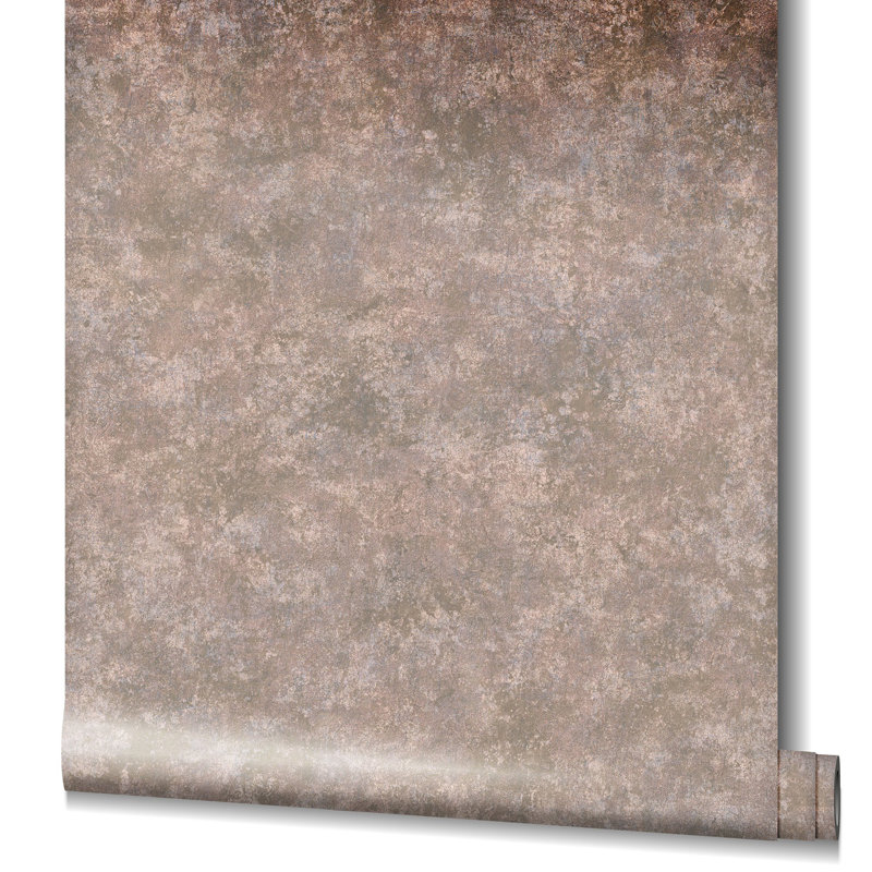 Evelina 10.05m x 70cm Textured Wallpaper Roll, Pink