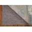 Tapis Oushak turquoise en laine noué à la main 2 x 3