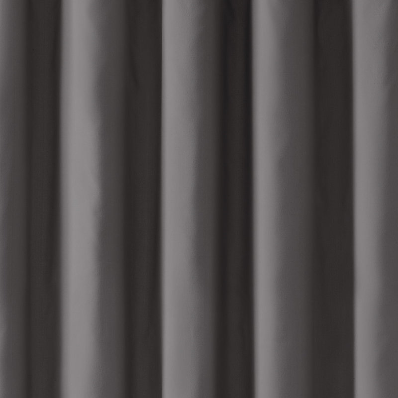 Rideau de fenêtre vraiment doux, Gris, L 50 po x L 84 po